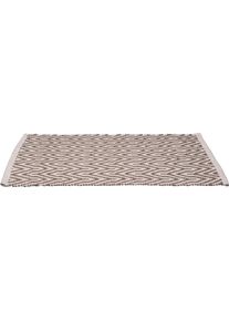 Badematte Wenko "Altai", braun (beige, wei&szlig;, braun), H:8mm, Badematten, Badematte, BxL: 50 x 80 cm