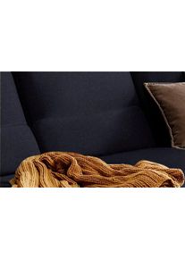 Sofakissen W.Schillig "run", blau (dunkelblau w82), B:62cm H:20cm T:8cm, Flachgewebe W82 Q2 (74% Polyacryl, 26% Polyester), Polsterauflagen, Sofakissen, Nierenkissen, Breite 62 cm