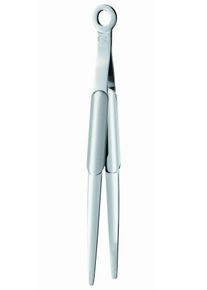 R&ouml;sle Patisseriezange R&Ouml;SLE, silber (edelstahlfarben), L:18cm, Edelstahl 18/10, K&uuml;chenzangen, Patisseriezange, gezieltes Anrichten, Edelstahl 18/10, sp&uuml;lmaschinengeeignet