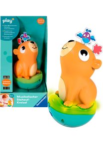 Lernspielzeug Ravensburger "Play+ Musikalischer Stehauf-Kreisel", bunt, Lernspielzeug, BabyB:9cm H:18,5cm L:9cm, Lernspielzeug, B:9cm H:18,5cm L:9cm