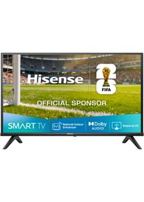 HISENSE LED-Fernseher "40E4QT", Energieeffizienz: F, schwarz, 40, Fernseher, 2K FHD, LED-Fernseher