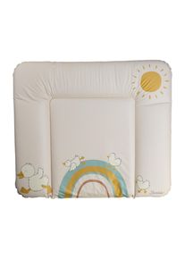 Wickelauflage Sterntaler "Wickelauflage Druck Edda", beige (ecru), Wickelauflagen, Wickelauflage