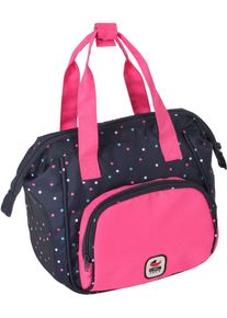 Bayer Chic 2000 Puppen Wickeltasche CHIC2000 "Konfetti", blau (konfetti pink), Puppenausstattungen, KinderB:15cm H:24cm T:15cm, Polyester, Puppen Wickeltasche, B:15cm H:24cm T:15cm