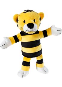 Handpuppe Heunec "JANOSCH, Kleiner Tiger, 22 cm", gelb, Puppen, KinderB:14cm, Handpuppe, enth&auml;lt recyceltes Material, B:14cm