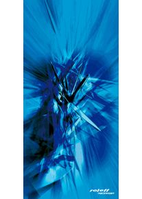 Multifunktionstuch Roleff "Schlauchtuch" Gr. M, blau (grafic blau, ro 407), Modet&uuml;cher, M, Polyester, bedruckt, Multifunktionstuch