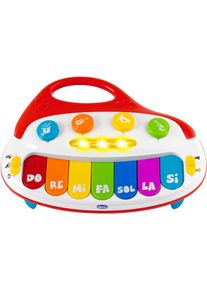 Spielzeug-Musikinstrument Chicco "Mein erstes Piano", bunt, Spielzeug-Musikinstrumente, KinderB:21,3cm H:8,6cm T:27,6cm, Kunststoff, Spielzeug-Musikinstrument, B:21,3cm H:8,6cm T:27,6cm
