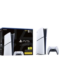 Playstation 5 Spielekonsole "Digital Edition (Slim)", schwarz-wei&szlig; (wei&szlig;, schwarz), B:35,8cm H:8cm T:21,6cm, Spielekonsolen, Spielekonsole