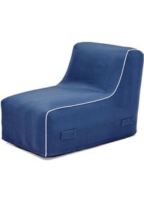 Loungesessel Jahnke "AIR LOUNGE", blau (navy blau), B:60cm H:70cm T:90cm, Sessel, Loungesessel, aufblasbar, Indoor & Outdoor, 60 cm Sitztiefe