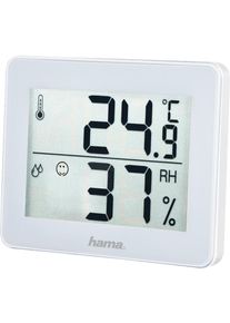 Innenwetterstation Hama "Thermo-/Hygrometer "TH-130", Wei&szlig; Thermometer", wei&szlig;, Wetterstationen, Innenwetterstation