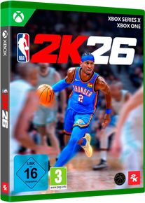 2K Spielesoftware "NBA 2K26", transparent (ohne farbbezeichnung), Xbox Series X, Spielesoftware, Spielesoftware