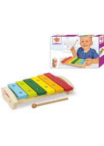 Spielzeug-Musikinstrument Eichhorn "Xylophon", bunt, Spielzeug-Musikinstrumente, KinderB:24cm T:15cm, Holz, Spielzeug-Musikinstrument, aus Holz, FSC - sch&uuml;tzt Wald, B:24cm T:15cm