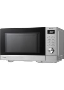 Panasonic Mikrowelle "NN-SD37QSEPG", grau (edelstahl), B:49,5cm H:29,2cm T:37,8cm, Mikrowellen, Inverter Technologie, Mikrowelle