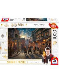 Puzzle Schmidt Spiele "Wizarding World, Harry Potter&trade; Diagon Alley von Thomas Kinkade", bunt, Puzzles, KinderB:69cm H:49cm, Pappe, Motiv, Puzzle, Made in Germany, B:69cm H:49cm