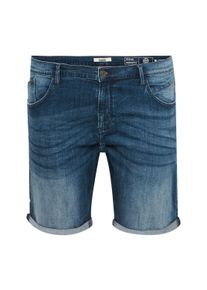 Jeansshorts Blend "Jeansshorts BHBGrilitsch", Herren, Gr. 6XL, N-Gr, blau (denim middleblau), Obermaterial: 98% Baumwolle CO. 2% Elasthan EL., Hosen Jeansshorts