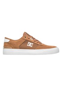 Skateschuh DC Shoes "Teknic S", Herren, Gr. 6(38), orange (rubber), Obermaterial:Obermaterial: Leder [Kuh] / Futter: Textil / Au&szlig;ensohle: Gummi;, Schuhe Skateschuh