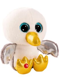 Kuscheltier Nici "Glubschis, M&ouml;we Gullbert 15 cm schlenkernd", wei&szlig;, Pl&uuml;schfiguren, KinderB:11cm H:15cm L:11cm, Kuscheltier, B:11cm H:15cm L:11cm