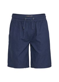 Leinenhose Blend "Leinenhose BHBay Linen", Herren, Gr. XL, N-Gr, blau (marineblaus), Obermaterial: 55% Leinen LI. 45% Baumwolle CO., Hosen Leinenhose