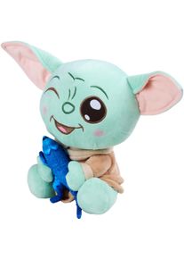 Pl&uuml;schfigur Simba "Star Wars Grogu mit Eidechse, 25 cm", bunt, Pl&uuml;schfiguren, KinderH:25cm, Pl&uuml;schfigur, H:25cm