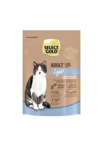 SELECT GOLD croquettes pour chat Light Adult Volaille & riz 300 g