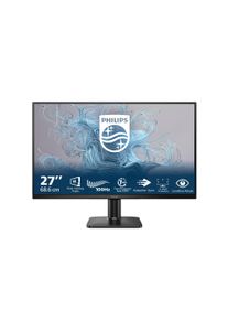 Philips LCD-Monitor "27E2N1100L", Energieeffizienz: D, schwarz, B:61,4cm H:36,3cm T:3,2cm, Monitore, LCD-Monitor