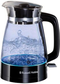 Russell Hobbs Wasserkocher "26080-70", schwarz (&lrm;trasparente, nero), B:20,3cm H:26,4cm T:16,6cm, Wasserkocher, Wasserkocher