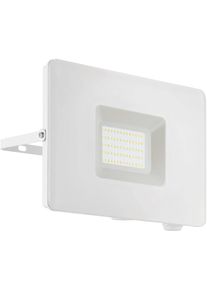 Eglo Wandleuchte "Faedo 3, Au&szlig;en-Strahler, Au&szlig;enleuchte, Wandstrahler, IP65, Lampe", wei&szlig;, 1, H: 14,5cm, 1 Stk., Leuchten, Wand-/Deckenleuchte - L20,5 x H14,5 x AL3 cm - wei&szlig; - 53W inkl., Wandleuchte