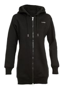 Trainingsjacke WINSHAPE "Hoodie-Jacke J006", Damen, Gr. XS, schwarz, 65% Polyester, 35% Baumwolle, ohne Ausschnitt, Jacken Trainingsjacke, Street Style
