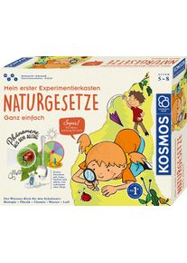 Experimentierkasten Kosmos "Mein erster Experimentierkasten Naturgesetze", bunt (wei&szlig;, neutral), Experimentierk&auml;sten, Kinder, Experimentierkasten, Made in Germany