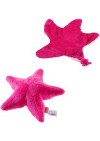 Schmusetuch Heunec "Stellina, Knautschstern + Schmusetuch, hotpink/rosa", rosa, Schnuffelt&uuml;cher, BabyB:24cm H:24cm T:1cm, Polyester, Schmusetuch, Made in Germany, B:24cm H:24cm T:1cm