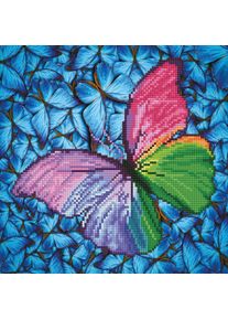 Kreativset DIAMOND DOTZ "Diamond Painting Schmetterling", bunt, Kreativsets, Kinder, Kreativset