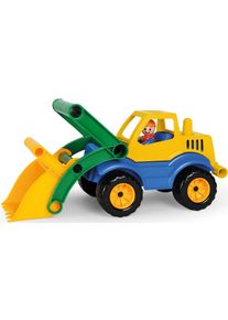 Spielzeug-Radlader LENA "Aktive", bunt, Spielzeugfahrzeuge, KinderB:14cm H:16cm T:33cm, Kunststoff, Spielzeug-Radlader, Made in Europe, B:14cm H:16cm T:33cm