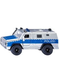 Spielzeug-Auto Siku "Siku Super, Rheinmetall MAN Survivor R (2304)", blau (blau, silber), Spielzeugfahrzeuge, KinderB:5,2cm H:5,6cm T:12,9cm, Kunststoff, Metall, Spielzeug-Auto, Made in Europe, B:5,2cm H:5,6cm T:12,9cm
