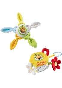 Greifspielzeug Heunec "Biene Maja Quietschie und Spiel-Wabe", bunt, Greifspielzeug, Baby, Polyester, Greifspielzeug