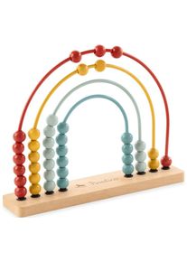 Lernspielzeug Pinolino "Abakus-Regenbogen - Ruby", bunt, Lernspielzeug, BabyB:6cm H:21cm L:28cm, Holz, Lernspielzeug, aus Holz, FSC - sch&uuml;tzt Wald, B:6cm H:21cm L:28cm
