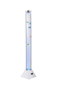 Globo LED-Stehleuchte Mendoza in Silberfarben max. 0,06 Watt
