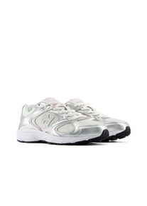 Sneaker New Balance "408", M&auml;dchen, Gr. 36, light silber metallic, pink salt, Mesh, Synthetik, Schuhe Sneaker, inspiriert vom 530