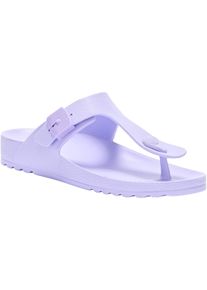 Sandale Scholl "Bahia", Damen, Gr. 42, lila, Obermaterial: 100% Sonstiges Material (Ananasfaser) AM_PF ., Schuhe Sandale