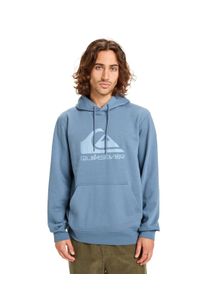 Kapuzensweatshirt Quiksilver "Comp Logo", Herren, Gr. S, blau (china blau), Obermaterial: 60% Baumwolle, 40% Polyester., Sweatshirts Kapuzensweatshirt