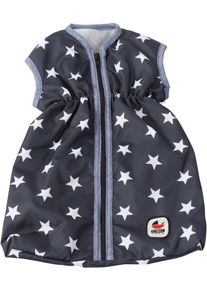 Bayer Chic 2000 Puppen Schlafsack CHIC2000 "Brombeere", blau (sternchen blau), Puppenausstattungen, KinderB:27cm H:2cm T:45cm, Polyester, Puppen Schlafsack, B:27cm H:2cm T:45cm
