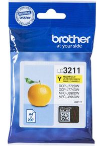 Brother Tintenpatrone "LC-3211Y", gelb, Tintenpatronen, Tintenpatrone