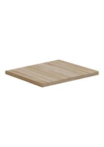 Schreibtisch Vcm "Eckplatte Schreibtisch Lona 50x50", braun (sonoma, eiche), B:50cm T:50cm, Tischplatten, Schreibtisch