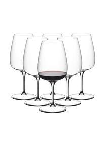 Rotweinglas "Cabernet / Merlot / Cocktail Weingl&auml;ser Grape 830 ml 6er Set transparent", bunt (transparent), B:10,3cm H:23,5cm &Oslash;:10,3cm, Glas, RIEDEL THE WINE GLASS COMPANY, Trinkgef&auml;&szlig;e, Rotweinglas, Sp&uuml;lmaschinengeeignet