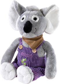 Kuscheltier Heunec "Latzhosen-Gang, Koala Emily Eukalyptus", bunt, Pl&uuml;schfiguren, KinderB:18cm H:35cm T:15cm, Polyester, Kuscheltier, B:18cm H:35cm T:15cm