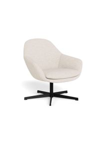 Polsterstuhl ACTONA GROUP "Polsterstuhl", , matt schwarz, matt schwarz, beige, B:74cm H:81cm T:72cm, Stoff, St&uuml;hle, Polsterstuhl, Stuhl, beige,Drehfunktion,74x72x81cm