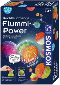 Experimentierkasten Kosmos "Fun Science Nachtleuchtende Flummi-Power", bunt (wei&szlig;, neutral), Experimentierk&auml;sten, Kinder, Experimentierkasten