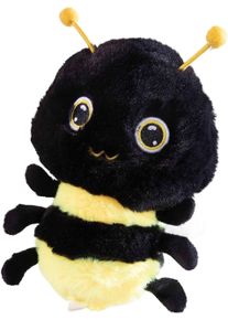 Kuscheltier Heunec "Young&Trendy, Biene", schwarz (schwarz, gelb), Pl&uuml;schfiguren, KinderB:12cm H:16cm, Kuscheltier, B:12cm H:16cm