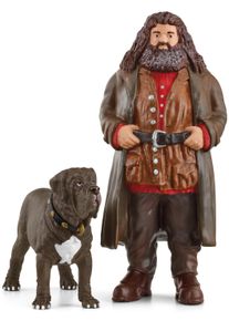 Spielfigur Schleich "WIZARDING WORLD, Harry Potter&trade;, Hagrid & Fang (42638)", bunt, Spielfiguren, Kinder, Kunststoff, Spielfigur, Made in Europe