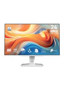MSI LED-Monitor "PRO MP243W E14", Energieeffizienz: E, wei&szlig;, Monitore, neigbar, Lautsprecher, LED-Monitor