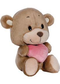 Kuscheltier Nici "B&auml;r mit Herz, 22 cm", braun, Pl&uuml;schfiguren, KinderB:16cm H:22cm L:12cm, Kuscheltier, B:16cm H:22cm L:12cm