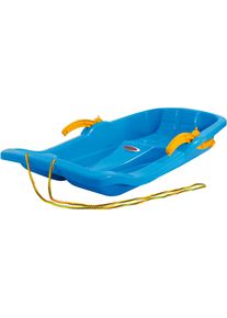 Bob Jamara "Snow Play Bob Karol 80 cm, mit Bremse", blau, Schlitten, KinderB:41cm H:13cm L:80cm, Kunststoff, Bob, B:41cm H:13cm L:80cm